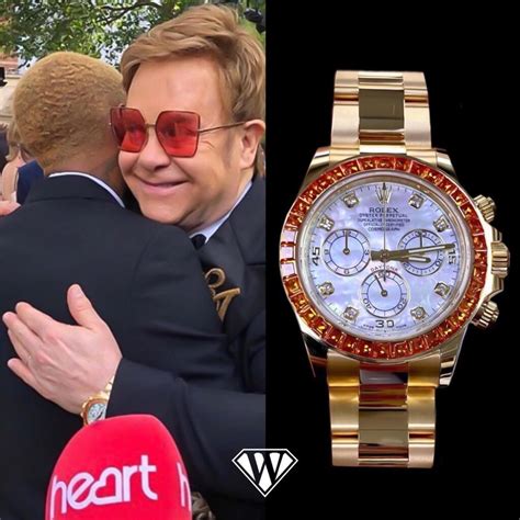 elton john's rolex daytona